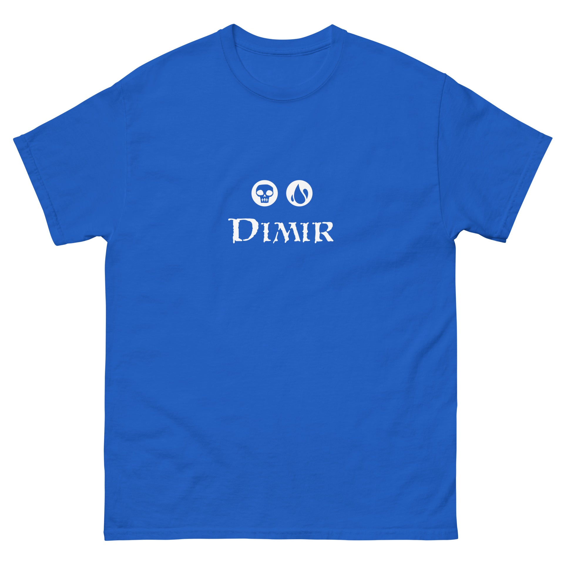 MTG Dimir logo cotton t-Shirt, dark blue, black, purple, blue, grey | Mythic Tabletop Games MTG Dimir logo cotton t-Shirt, dark blue, black, purple, blue, grey | Mythic Tabletop Games