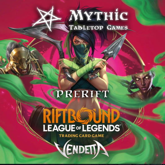 Riftbound: League of Legends TCG - Vendetta Pre-Rift Event - Saturday 25th July