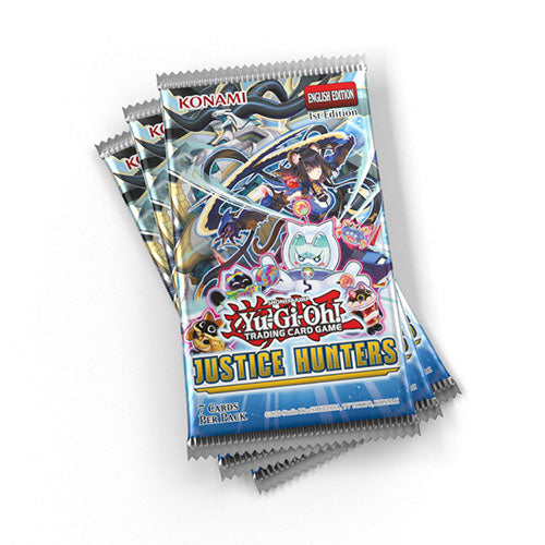 Yu-Gi-Oh! - Justice Hunters 1 x single Booster Pack